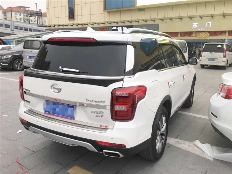 Для Trumpche GS8 GS7 спойлер Высокое качество ABS Материал заднее крыло автомобиля праймер цвет задний спойлер для Trumpche GS7 GS8 спойлер