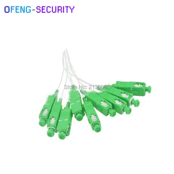 

1pcs SC APC 1X8 PLC Singlemode Fiber Optical splitter FTTH PLC Steel tube type SC APC 1x8 optica fiber splitter