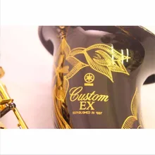 Big sale Free shipping Saxophone Alto Sax YAS 875 EX Musical Instruments Professional E-flat Sax Alto Black Saxofone Saxophone