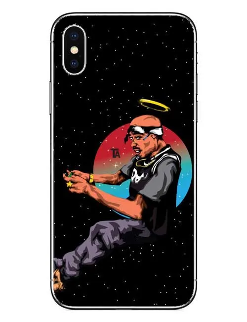 Жесткий чехол для телефона Singer 2Pac Tupac Shakur Apple IPhone X 6 6s Plus 5 5S SE 7 8 XS MAX XR Coque Shell|case plus|case