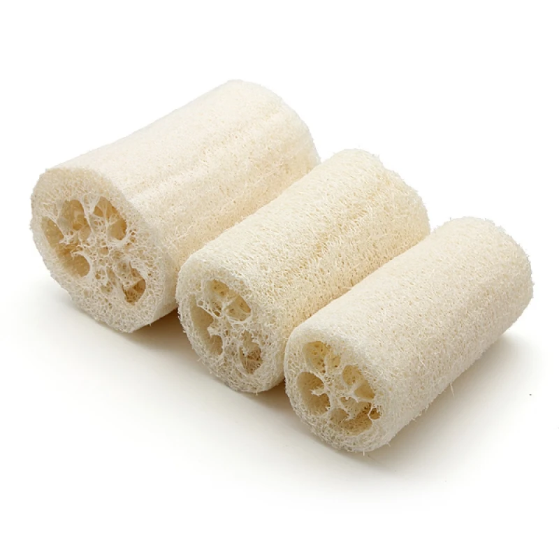 Natural Loofah Shower Wash Body Sponge Scrubber Spain Bath Brushes, Sponges & Scrubbers from
