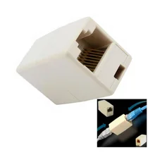 2016 Cable Joiner RJ45 Adapter Network Ethernet Lan Coupler Connector Extender Plug 2016 Cable Joiner RJ45 Adapter Network Ethernet Lan Coupler Connector Extender Plug