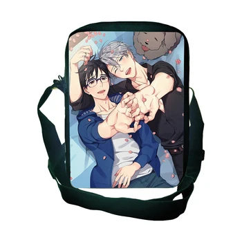 

Yuri On Ice Yuri!!! on Ice Victor Crossbody bag Students Shoulder Bag New Beautiful Yuri!!! on Ice Shoulder Bag