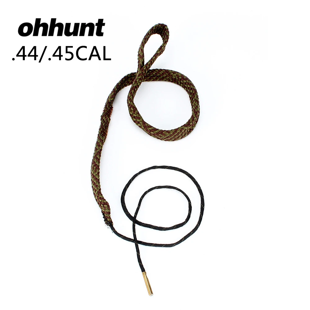 ohhunt Tactical Hunting Bore Snake Gun Cleaning .44 .45 Cal GA Gauge