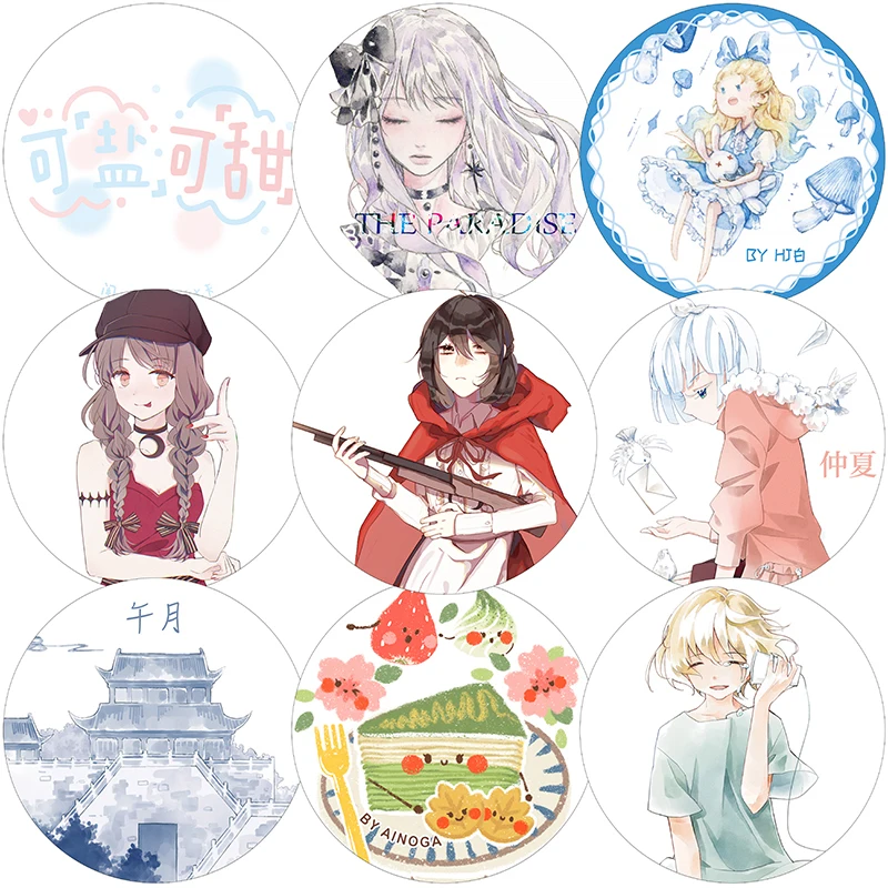 

Washi Tape Special Oil Modern Fairy Tale Girl Bullet Journal Adhesive Tape Sticker