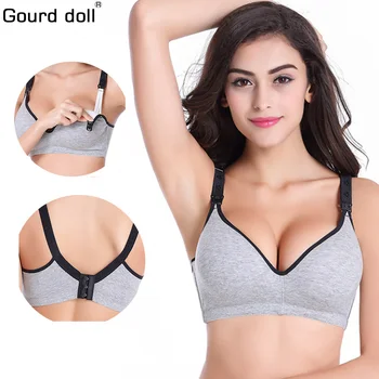 Cotton Maternity Nursing Bras Set Pregnant Breastfeeding Pregnancy Women Underwear Breast Feeding Bra soutien gorge allaitement 1