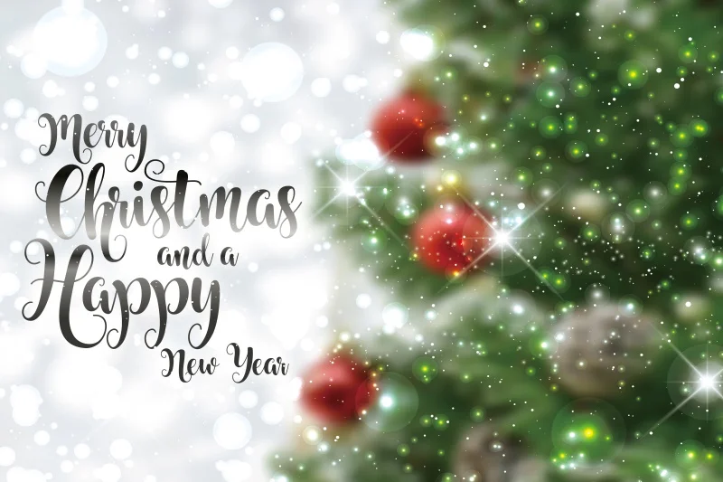 

Laeacco Christmas Tree Balls Light Bokeh New Year Baby Photography Background Customized Photographic Backdrop For Photo Studio