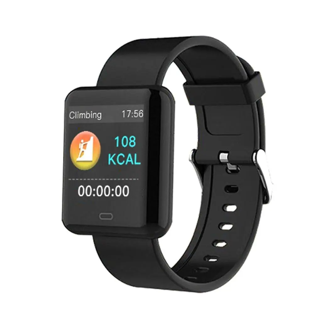 

Waterproof Bluetooth Smart Watch Sports Heart 180mAh Rate IP67 4.0 Monitor Silver, Black Smart Bracelet