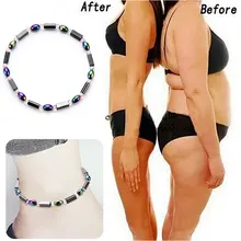 Цепь потери веса Магнитный ножной браслет для похудения ножной браслет Простые Ювелирные изделия Разноцветные модные уменьшить вес