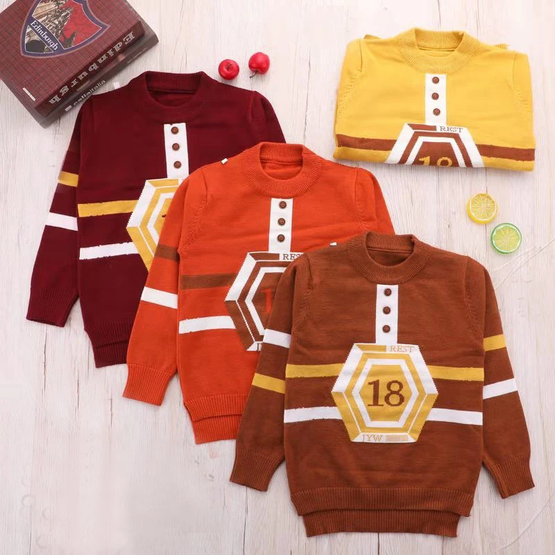 

IENENS Winter Girls Sweaters Baby Boy Warm Sweater Kids Children Cartoon Dog Clothes Clothing Fit 3 4 5 6 Years
