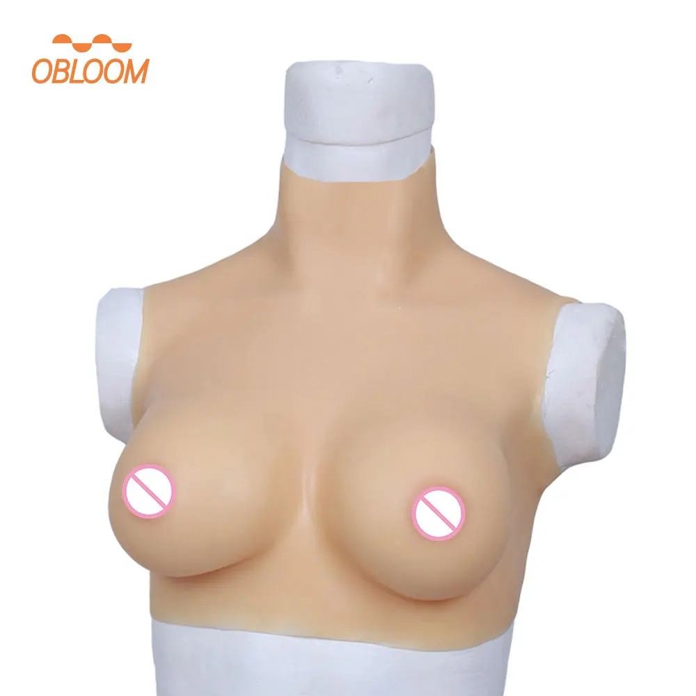 70C High quality Silicone breast form for crossdresser Crossdressing props realistic boob breast enhancer tit drag queen shemale