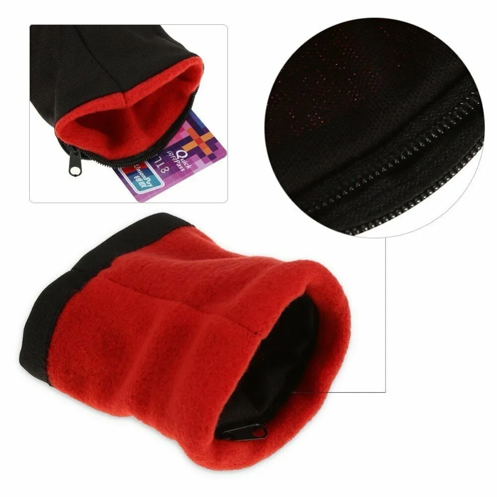 Wrist Bag Outdoor Running Bags Cycling Wrist Support Band Wallet Safe Storage Pocket Wallets Zipper Wrist Ankle Wrap Sport Strap