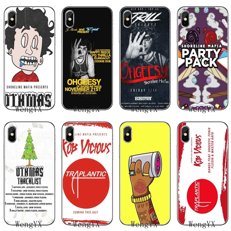 

For Xiaomi Mi 8 SE Pro 6 6X A1 A2 Lite 5 5s 5x 4 4c mix max 2 3 note Shoreline Mafia OhGeesy TPU Soft phone cover case