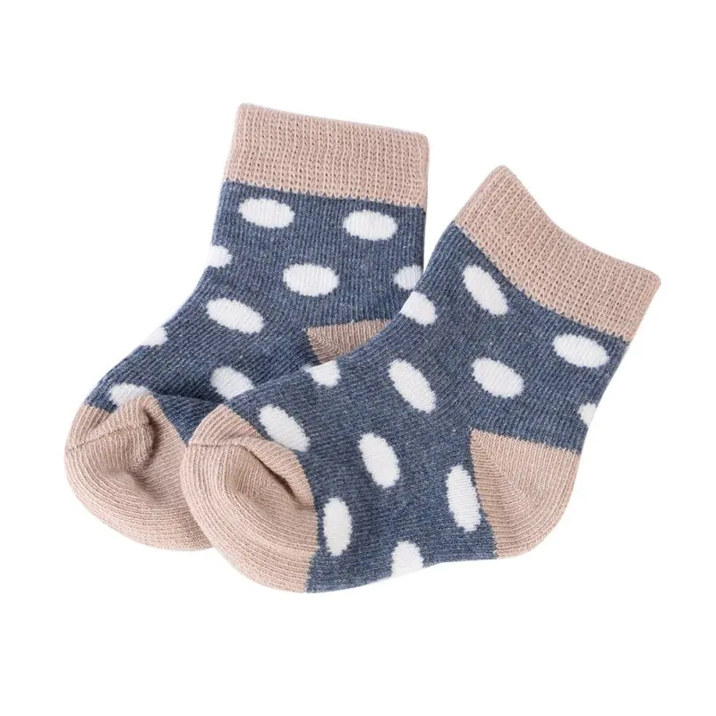 Носки для малышей Комплект весенне-осенние детские носки для новорожденных, детей ясельного возраста тапочки без подошвы для От 0 до 3 лет, 4 пары, S2