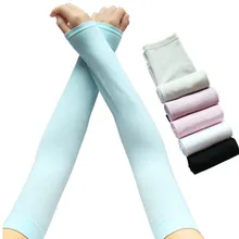 Перчатки летняя ветровка ледяной рукав Открытый Велоспорт Путешествия Вождение Баскетбол тонкий лед шелк рукав мужчины и женщины пара стиль