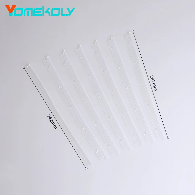 

7pcs/lot 6 Blades+1 Squeegee Replacement For Neato Brush Neato XV-21 XV-15 XV-11 XV-12 XV-14 For Vacuum Cleaner Accessory Parts