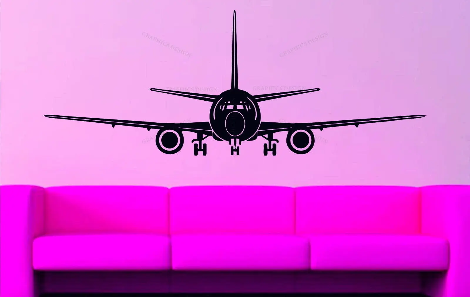 planes VINYL WALL STICKER WALL DECALS
