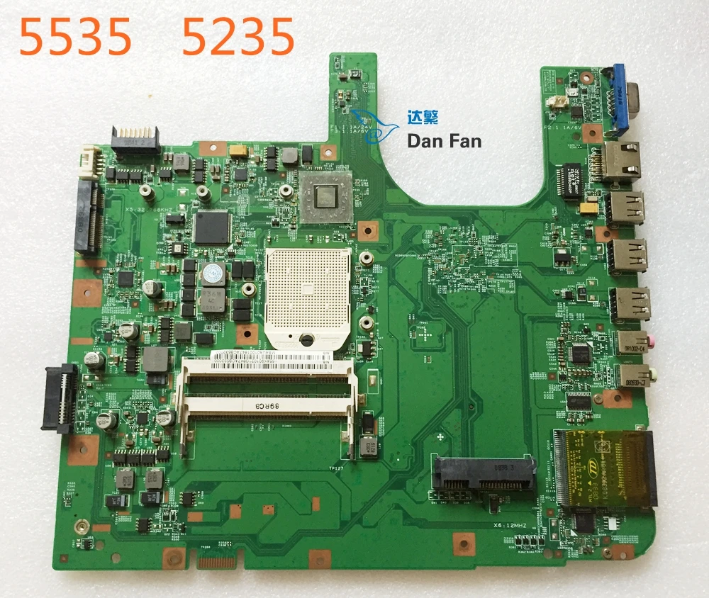 MBAUA01001 для ACER Aspire 5535 5235 материнская плата ноутбука 08220 2 48.4K901.021 100% протестированная