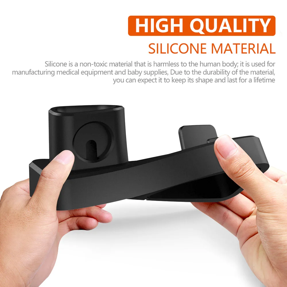 FDGAO 3 in 1 Charging Holder Dock Station Charger Stand For iPhone XR XS X 8 7 6s 6 Plus for Apple