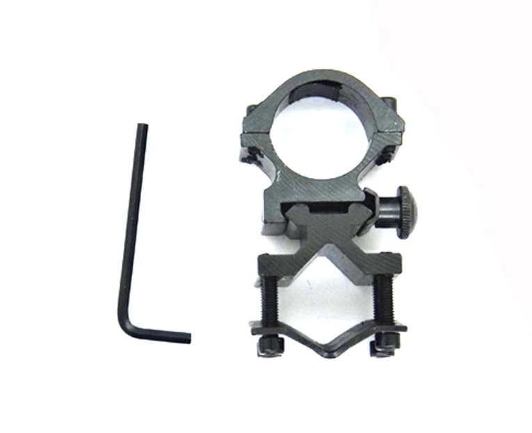 Clearance 25mm scope mount ring 20mm rail for laser torch flashlight torch Hunting barrel support Barrel Mount 2
