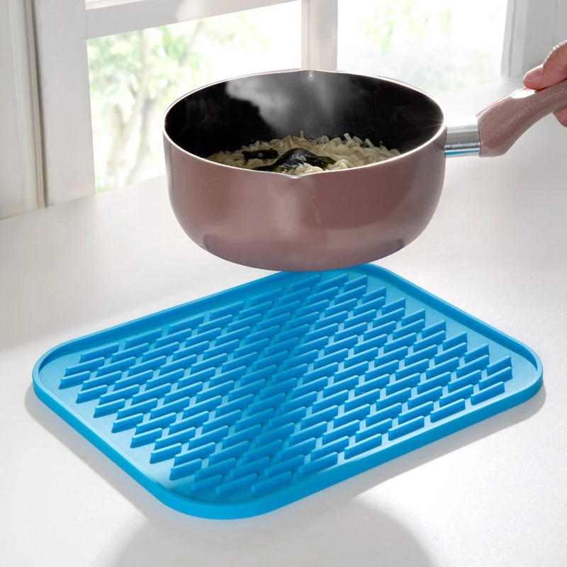 High Quality Square Silicone Insulation Against Hot Pad Kitchen Pot Holder Plate Mat Bowls Mat Plate Mat Pad Kitchenpot Holder Aliexpress