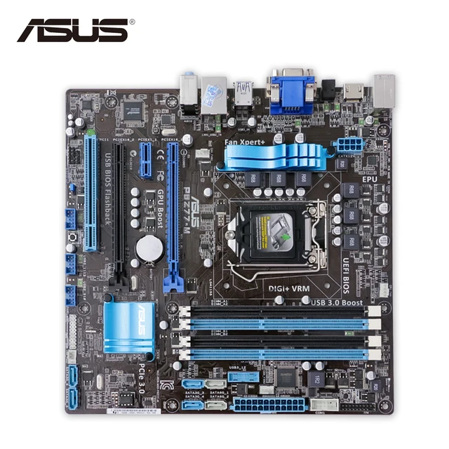 Оригинальный использовать ASUS P8Z77 M рабочего
