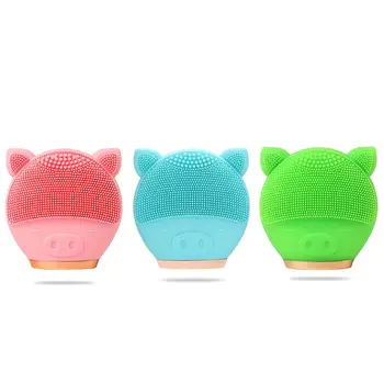 

Electric Face Brushes Waterproof Facial Cleansing Brush Anti-Aging Facial Massager With Dry battery Silicone Face Clean Skin