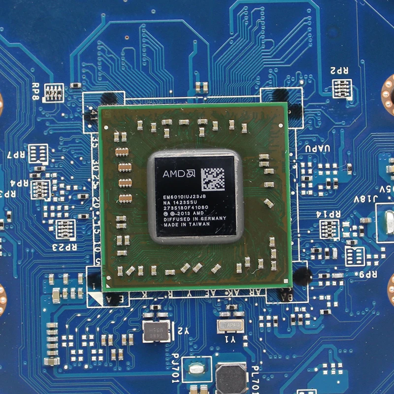 Оригинальная материнская плата для ноутбука Lenovo B50 45 CPU ZAWBA/BB E1 6010 5B20G3723811 100%