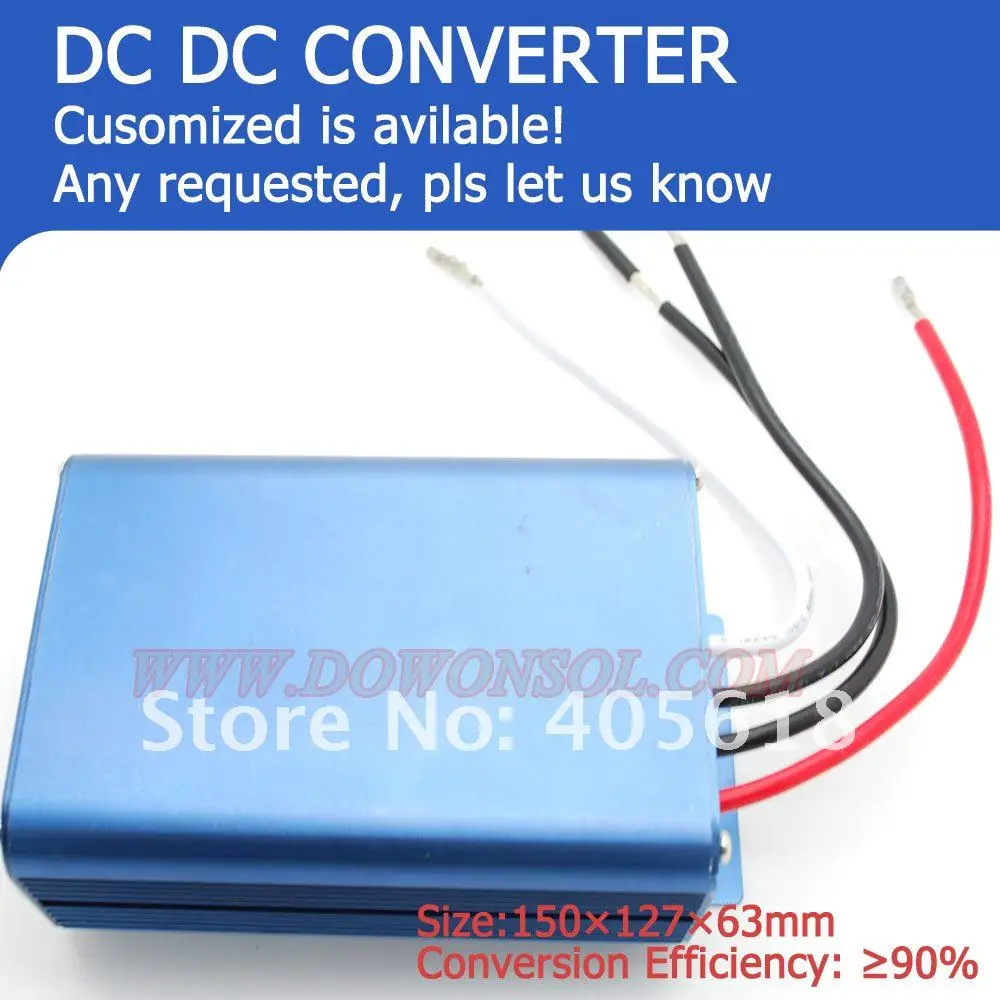 Converter преобразователь 24 V понижающий до 12 V 40A 480 W dc В dc преобразователь модуль