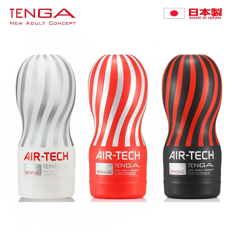 Вакуумная вагина Tenga Air tech Япония многоразовая вакуумная секс чаша мягкая