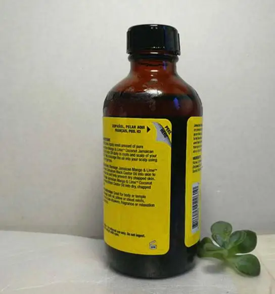 Beli Cerah Isle Jamaican pertumbuhan rambut minyak minyak jarak 4 oz hitam