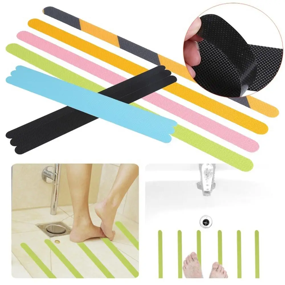 12Pcs Bathroom Bathtub Anti Slip Tape No Skid Safety Floor Adhesive