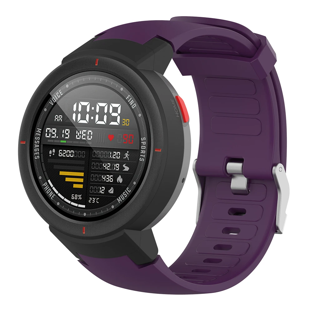 Сменный силиконовый ремешок для часов для Xiaomi Huami 3 Amazfit verge(A1801), смарт-часы, браслет на запястье, ремешки