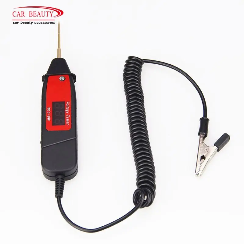

Voltage Detector Tester Meter Pen Probe Electric Indicator LED Outlet Voltage Dectetor Sensor For Auto Car Testing Tool