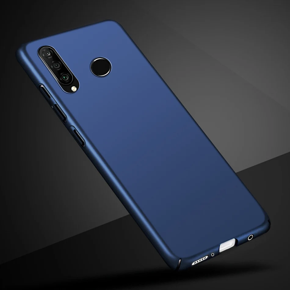 For Huawei P30 Lite Case Matte Slim Hard PC Back Cover For Huawei P30