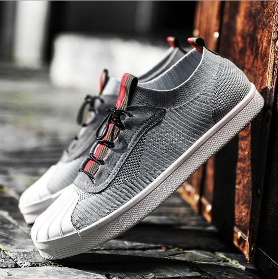 

KTH 2019 Men shipping Casual Shoes Leather Footwear free shipping ForBreathable Holes Luxury Brand Flat