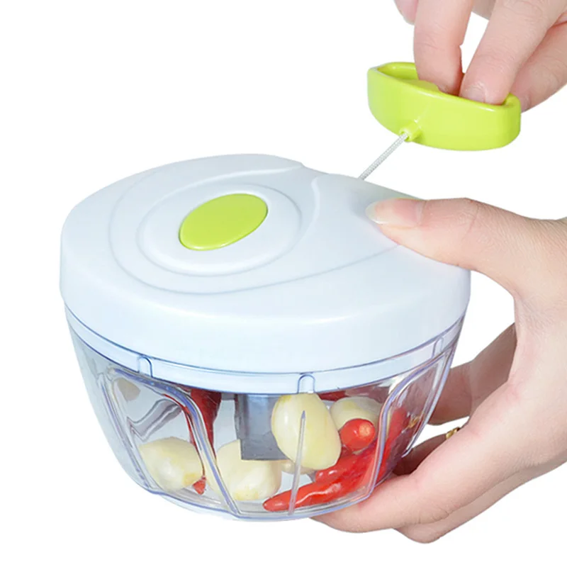 Manual Vegetable Fruit Chopper Hand Pull Food Chopper Onion Nuts