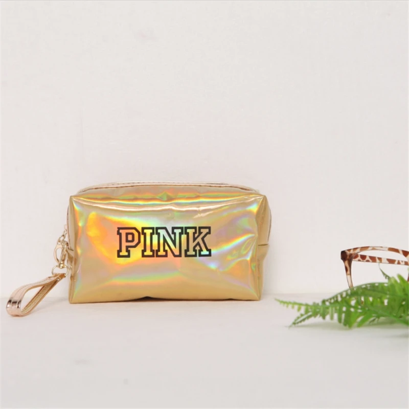 Women Travel Cosmetic Bag Pink Laser Makeup Bags Toiletry Wash Beauty Box Zipper Make Up Handbag Organizer Storage Case Pouches Women Travel Cosmetic Bag Pink Laser Makeup Bags Toiletry Wash Beauty Box Zipper Make Up Handbag Organizer Storage Case Pouches