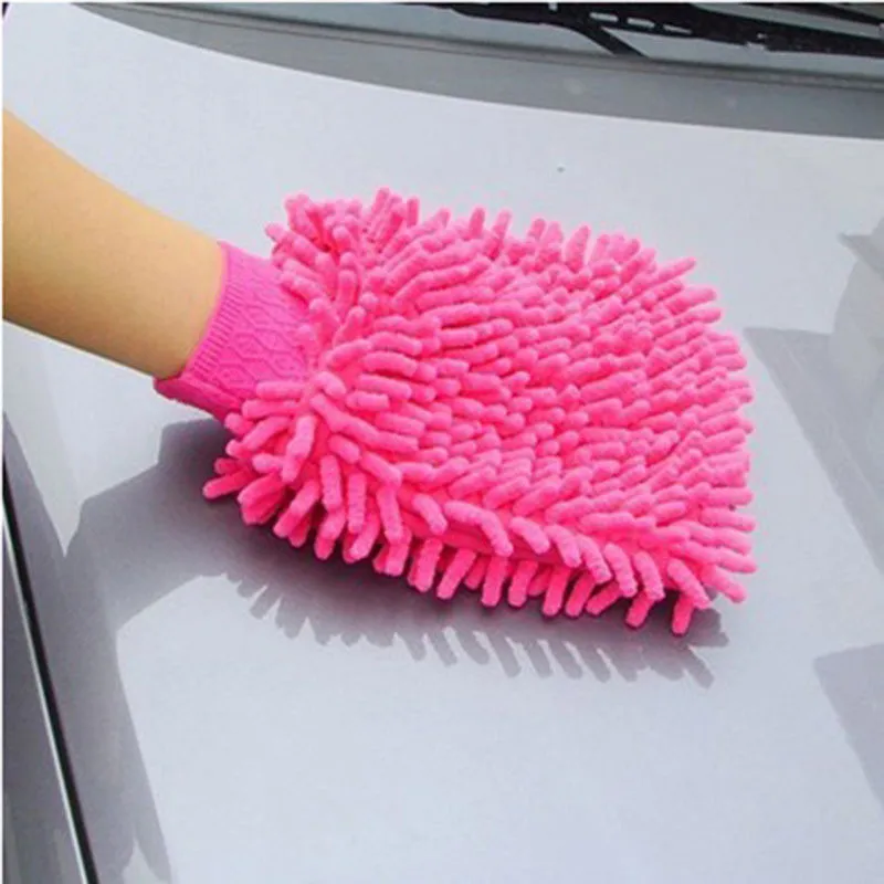 

Super Mitt Microfiber Car Window Washing Home Cleaning Cloth Duster Towel Gloves