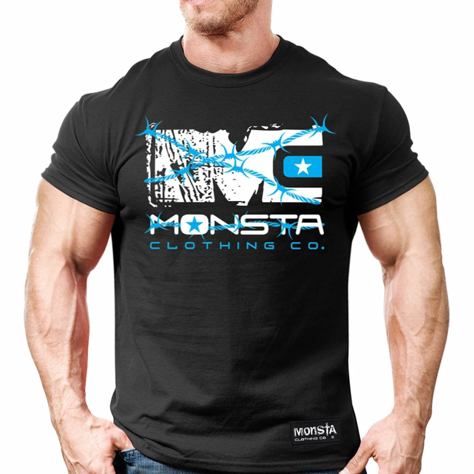 MMA boxing sweatshirt Muscle Men Tee Slim short sleeved font b Fitness b font tiger muay