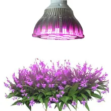 E27 Светодиодный светильник для теплицы 15 Вт, 21 Вт, 27 Вт, 36 Вт, 45 Вт, 54 Вт Светодиодный светильник для растений, цветочных растений, орхидеи, саженцы, Гидропоника