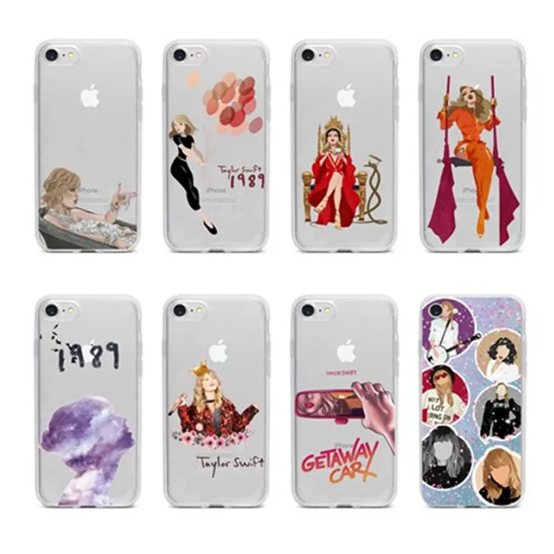 

Pop Taylor Kpop Reputation 1989 phone accessories Case Cover Shell For Apple iPhone XR XS MAX X 8 7 Plus 6 5 Fundas Coque