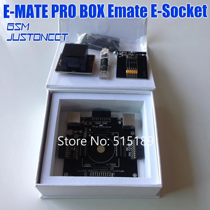 EMMC pro адаптер для легкий JTAG/легкий JTAG штекер/UFI/RIFF/RIFF2/Medusa/GPG/ORT eMMC Box программатор для чтения BGA153/162/221/529