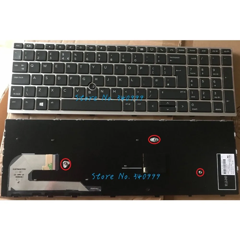 Новинка для HP EliteBook 850 G5 без английской клавиатуры с подсветкой | Компьютеры и офис
