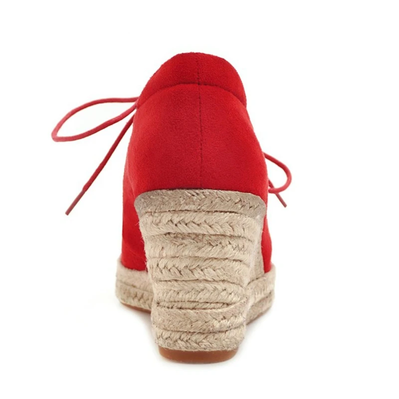 Женские замшевые туфли лодочки REAVE CAT Chaussure femme на платформе и высоком каблуке