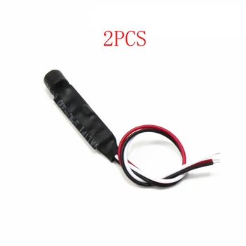 

2PCS Mini Sound Pick-up Audio Transmission 6-12VDC Microphone Pickup Aerial Signal Collection For Camera RC Drone Part FPV