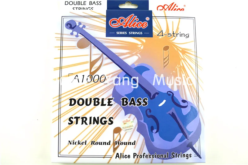 Alice A1000 Upright Bass Strings Double Bass Strings 1st 4th Nickel Round Wound Stringsin Cello