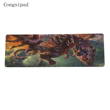

Laser mouse tablet pad wholesale League of Legends large game mouse pad pad cloth thickening stitching precision 30x80cm size
