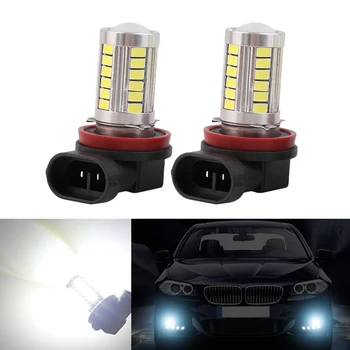 

DOTAATDW 2x Car Led 9006 HB4 Light Bulb Auto Fog Light Driving Lamp Light For BMW E63 E64 E46 330ci