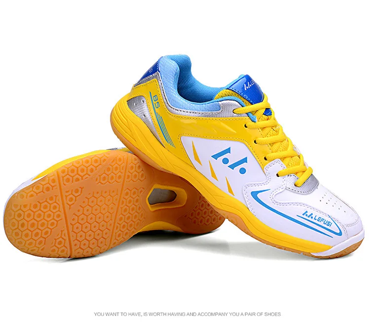 Обувь для бадминтона размера плюс 45, женские профессиональные кроссовки для бадминтона, женская спортивная обувь для тенниса, Быстрая, HW094